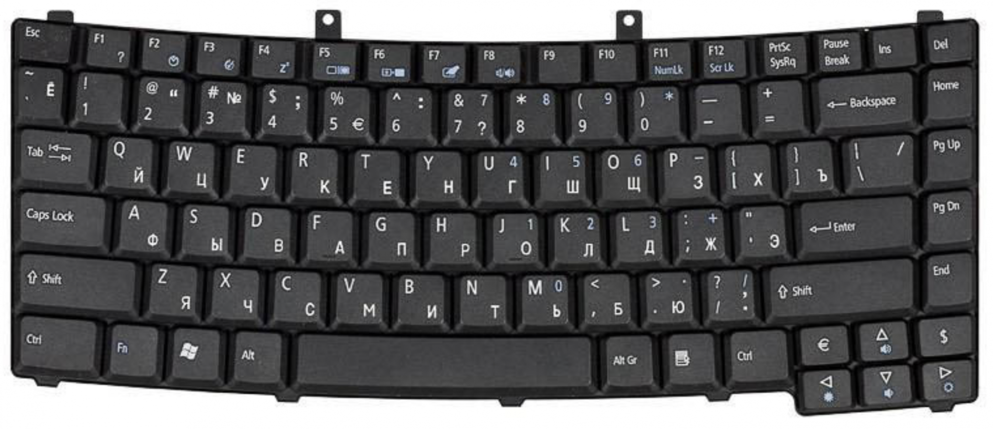 Клавиатура Acer TravelMate 2490 OEM