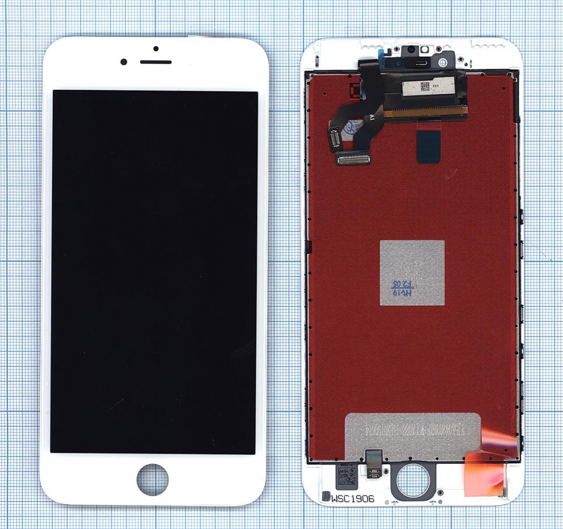 Дисплей для iPhone 6S Plus в сборе с тачскрином (Hancai) белый