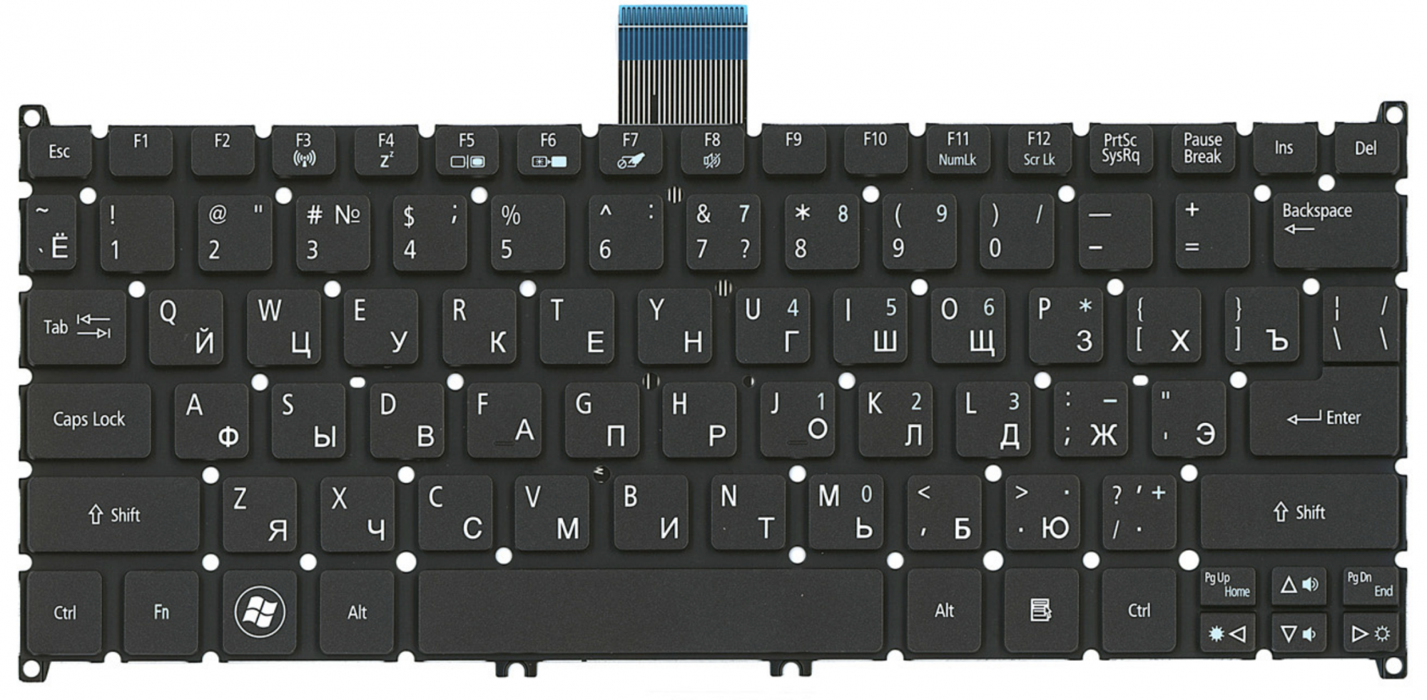 Клавиатура Acer Aspire S3-391 OEM