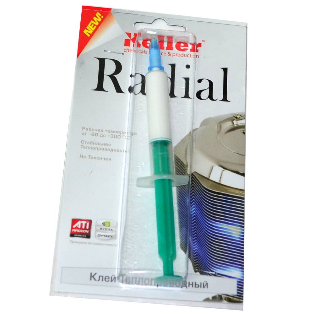 Клей теплопроводный Радиал (2г)