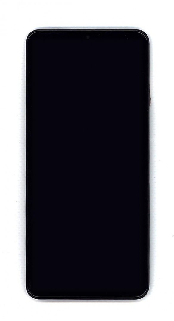 Дисплей для Samsung Galaxy M12 SM-M127 черный с рамкой