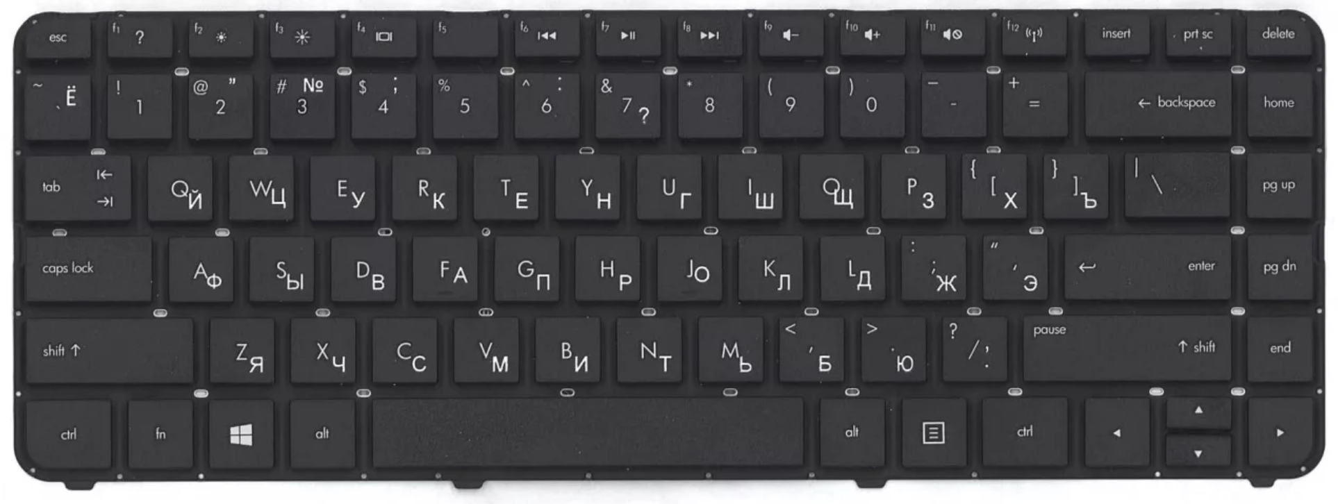 Клавиатура HP Pavilion G4-2100 без рамки, OEM