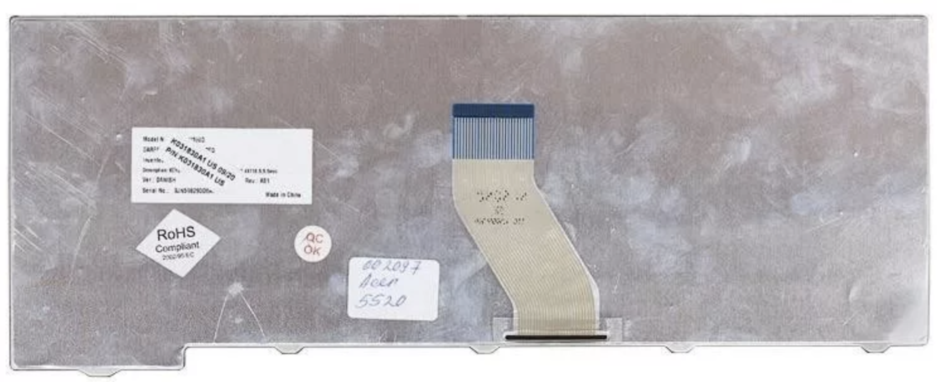 Клавиатура Acer Aspire 5310 белая, OEM