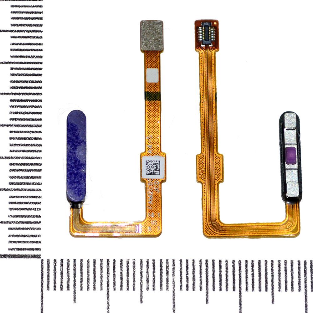 Шлейф Honor 9X China + сканер отпечатка пальца синий orig Factory