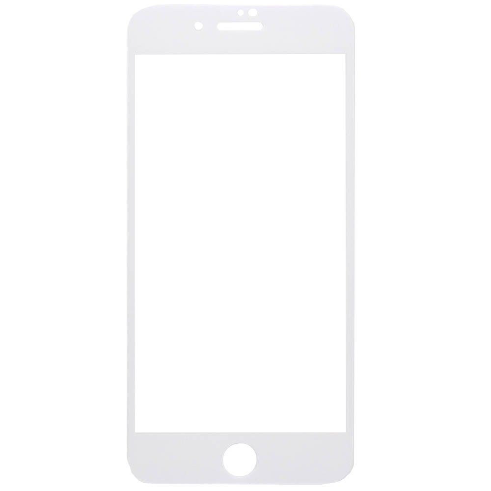 Защитное стекло iPhone 7 Plus/8 Plus YOLKKI Progress 2,5D Full Glue с рамкой белое /в упаковке/