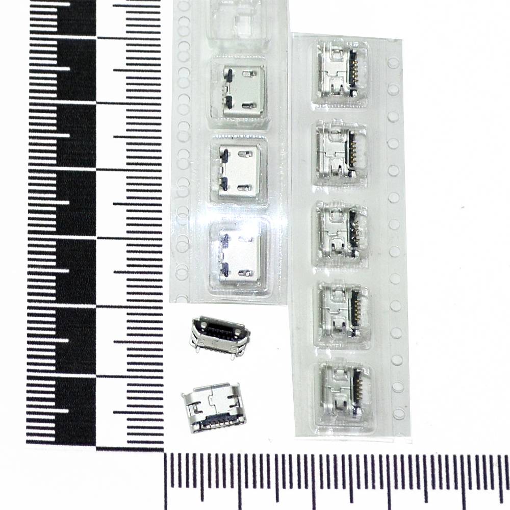 Системный разъем HTC HD2/Legend/Gratia/Desire S/Desire HD/Wildfire (micro USB) (10шт)