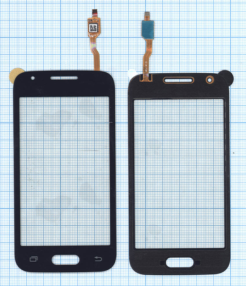 Сенсорное стекло (тачскрин) для Samsung Galaxy Ace 4 SM-G313F черное