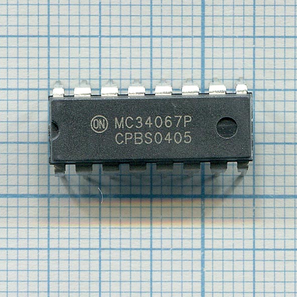 MC34067P, DIP16