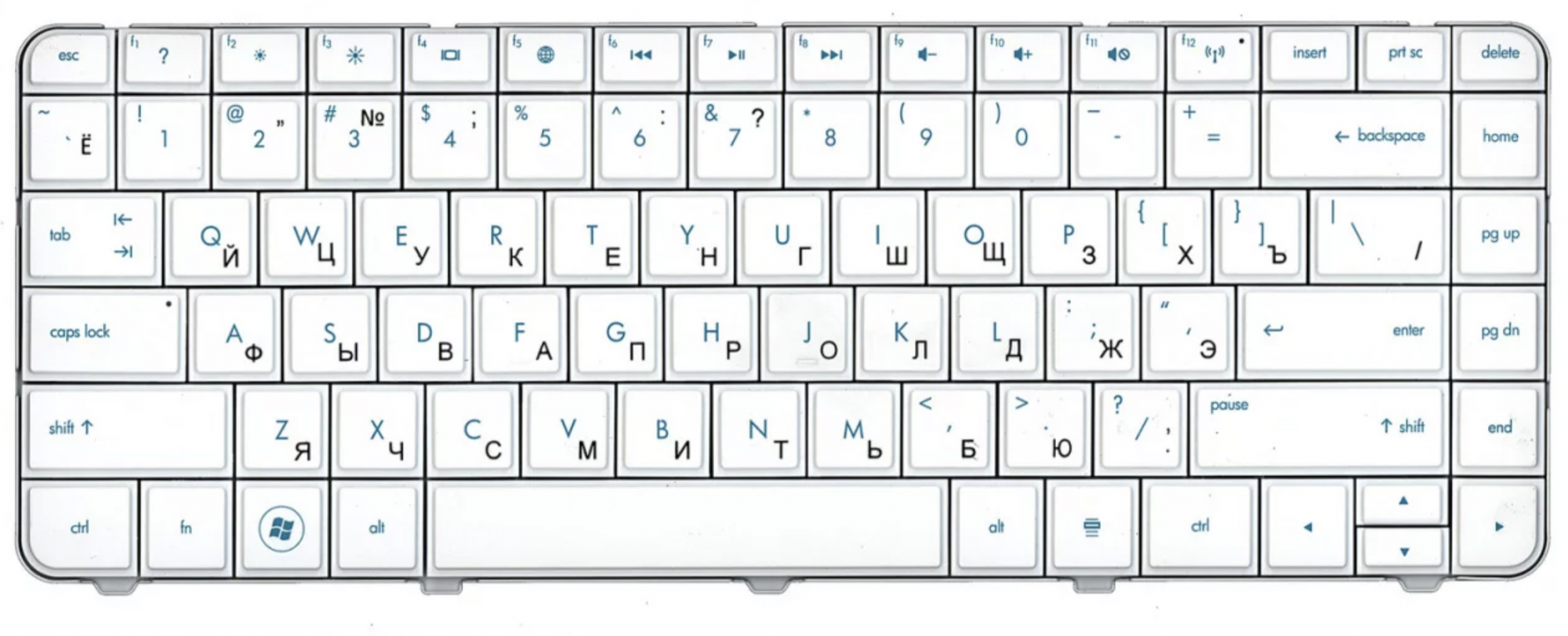 Клавиатура HP Compaq Presario CQ58 OEM