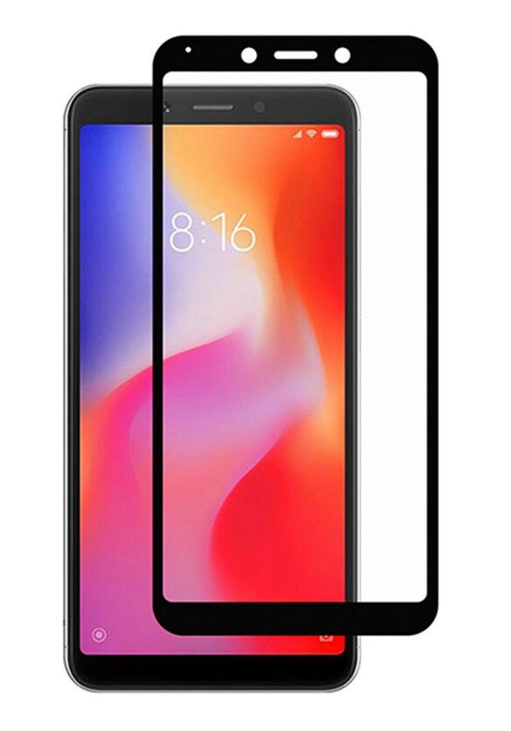 Защитное стекло 5D во весь экран Xiaomi Redmi 6