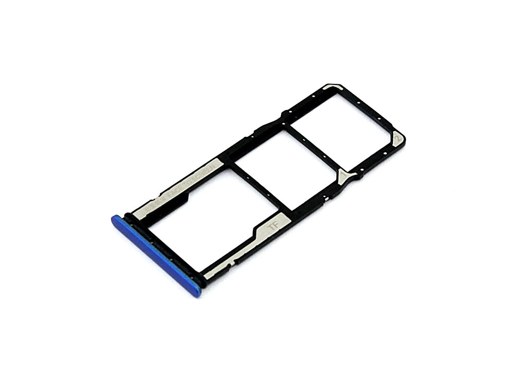Лоток для SIM-карты Xiaomi Redmi 9C / 9A голубой