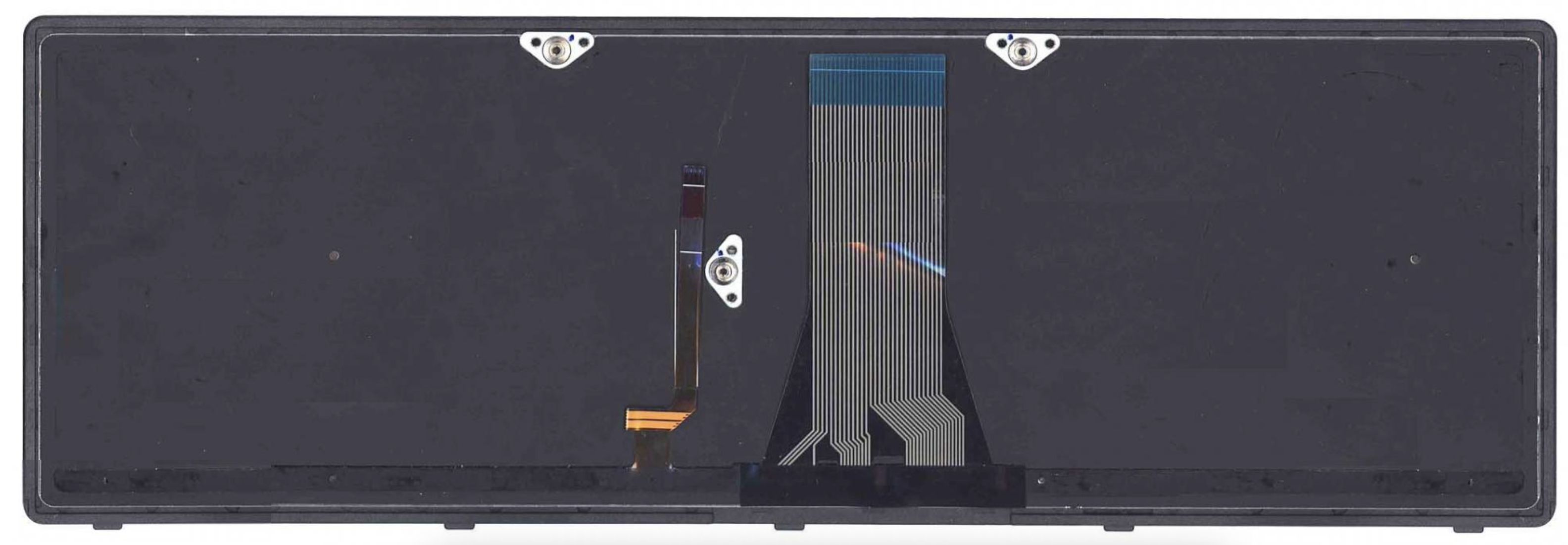 Клавиатура Lenovo IdeaPad Flex G500S с подсветкой, серебристая рамка, OEM