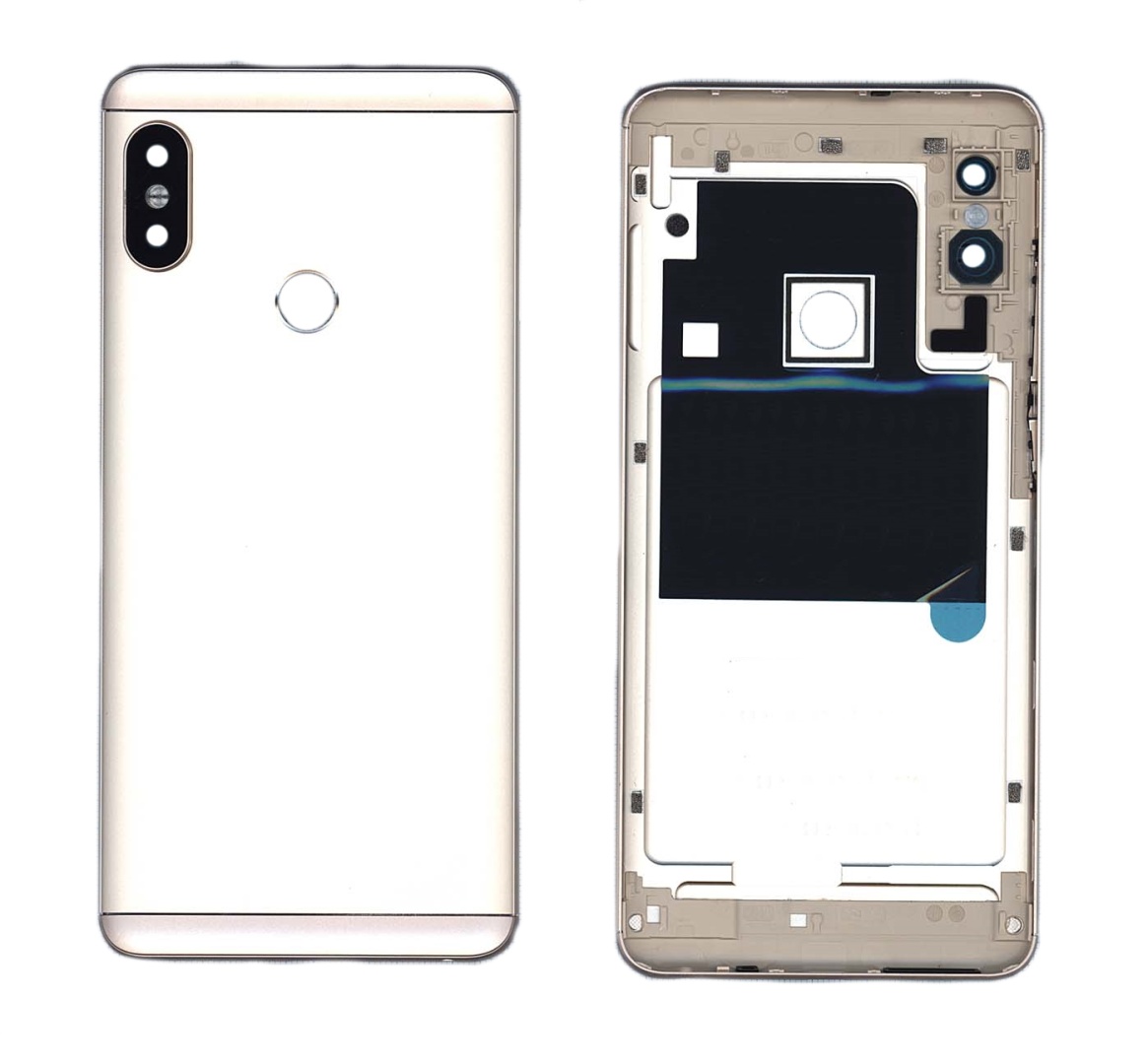 Задняя крышка для Xiaomi Redmi Note 5 Pro золотая