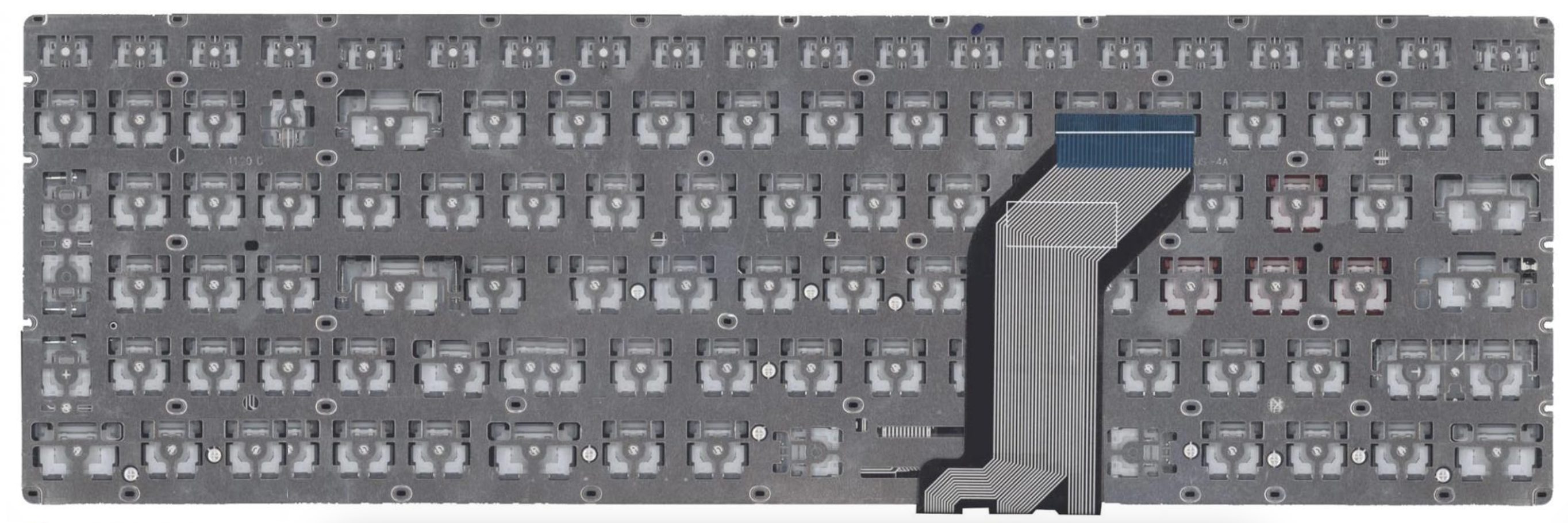 Клавиатура Lenovo IdeaPad Y700-17ISK без подсветки, OEM