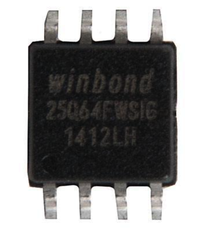 25Q64FWSIG, Флэш-память, SPI, 64Мбит, SO-8