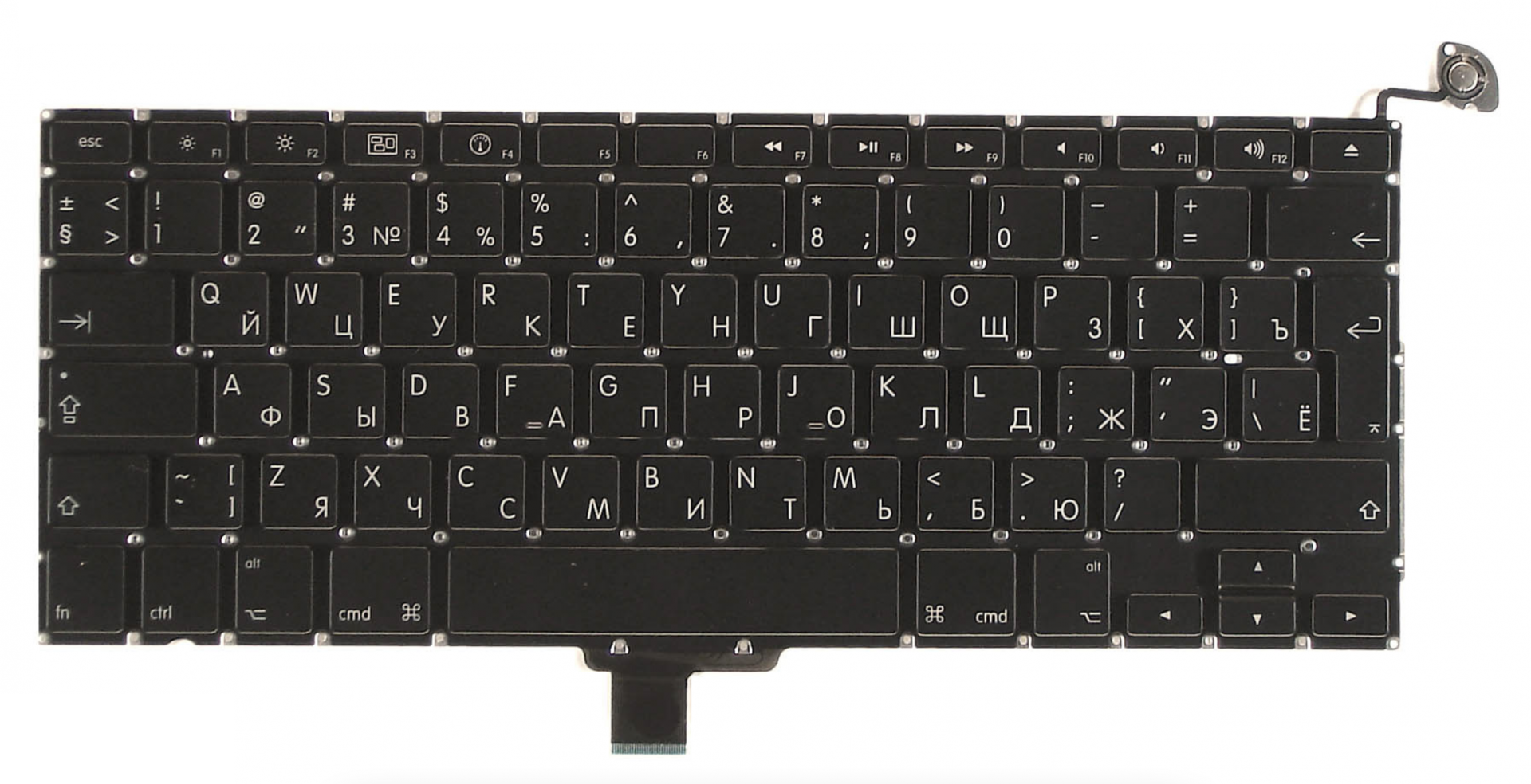 Клавиатура Apple MacBook Pro 13.3" середина 2012 A1278 (MD102LL/A) Original