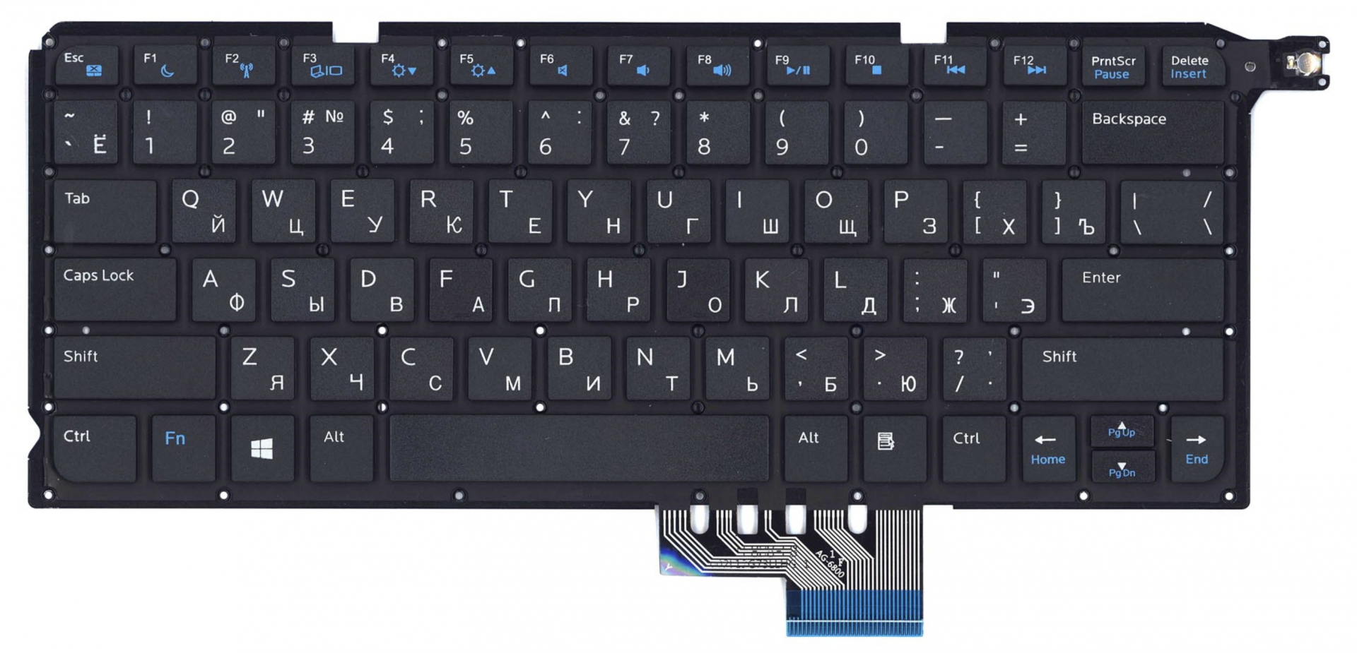 Клавиатура DELL Vostro 5480 без рамки, OEM