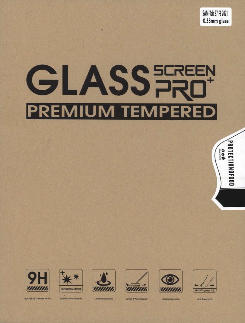 Защитное стекло для Samsung Galaxy Tab S7 FE