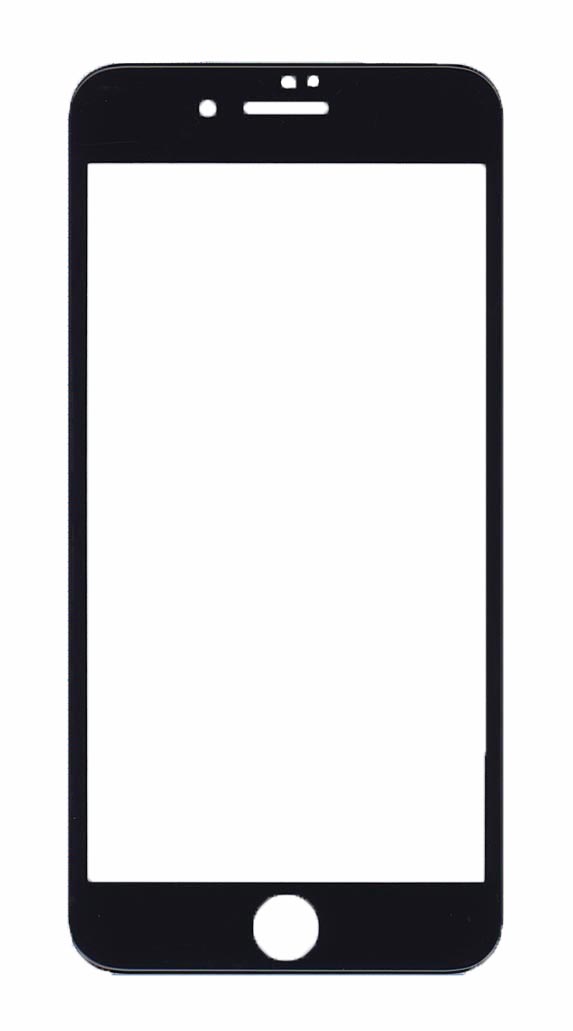 Защитное стекло 4D для Apple iPhone 7/8 Plus черное