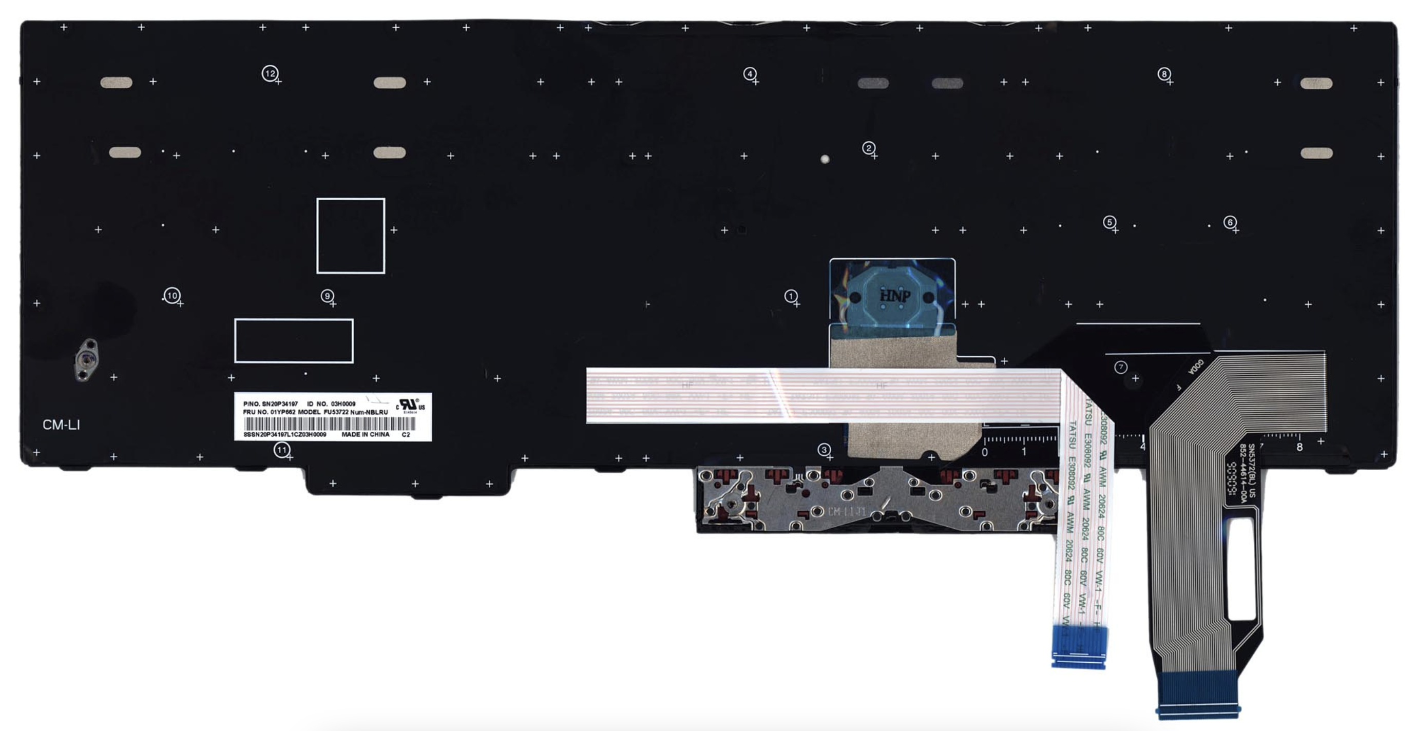 Клавиатура Lenovo ThinkPad Edge E580 (20KS006JRT) OEM