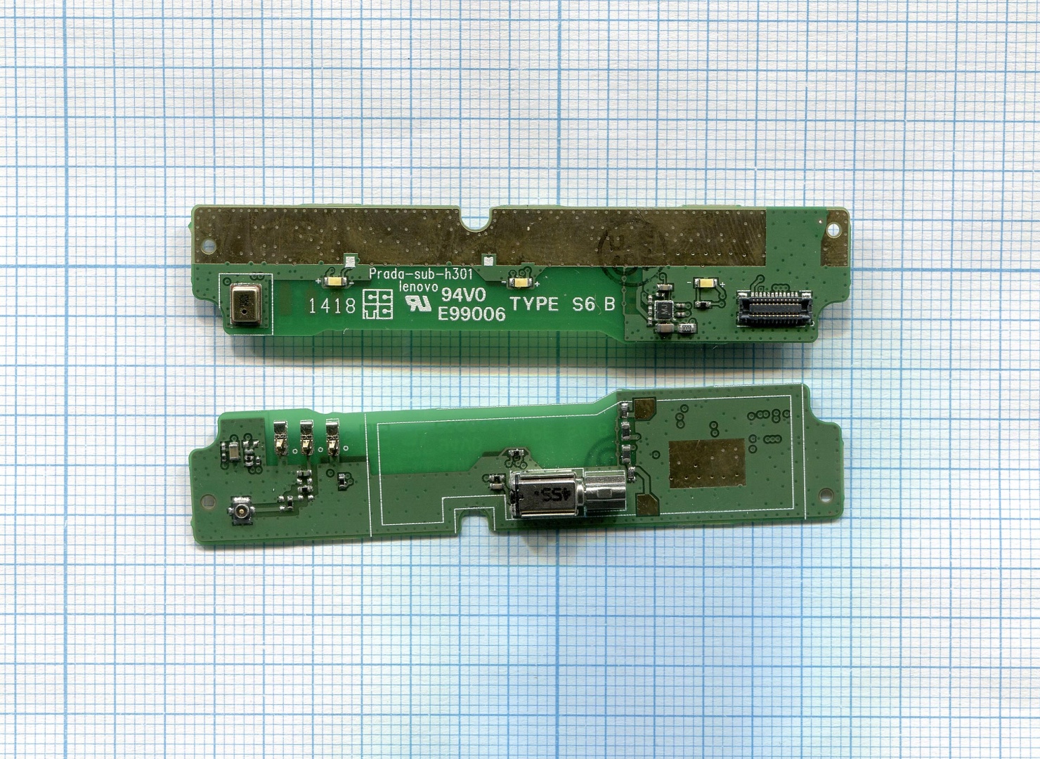 Плата разъема питания с микрофоном для Lenovo P780