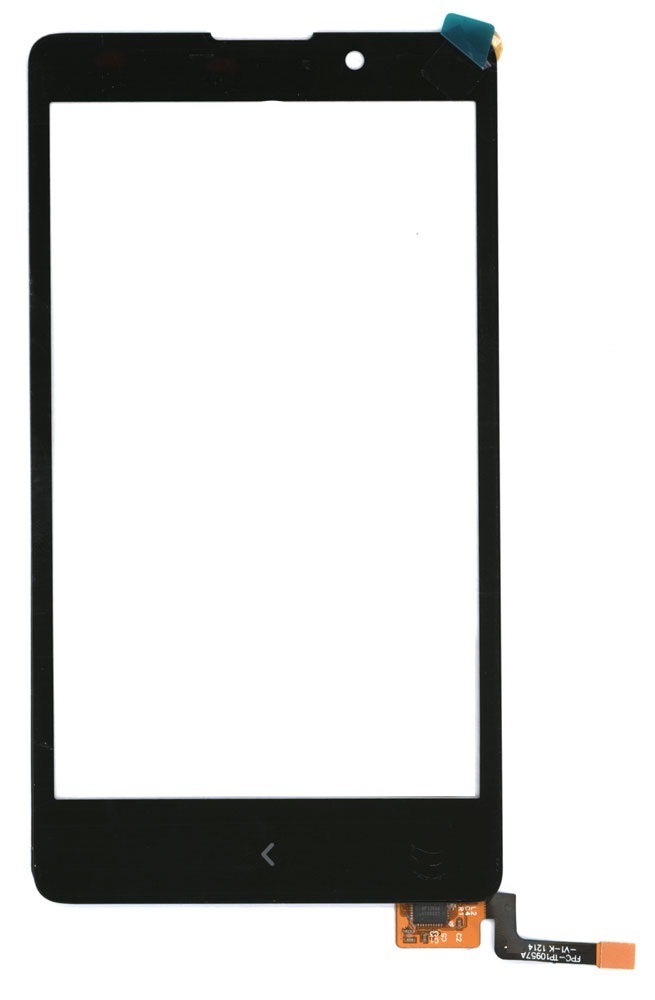 Сенсорное стекло (тачскрин) для Nokia XL черное