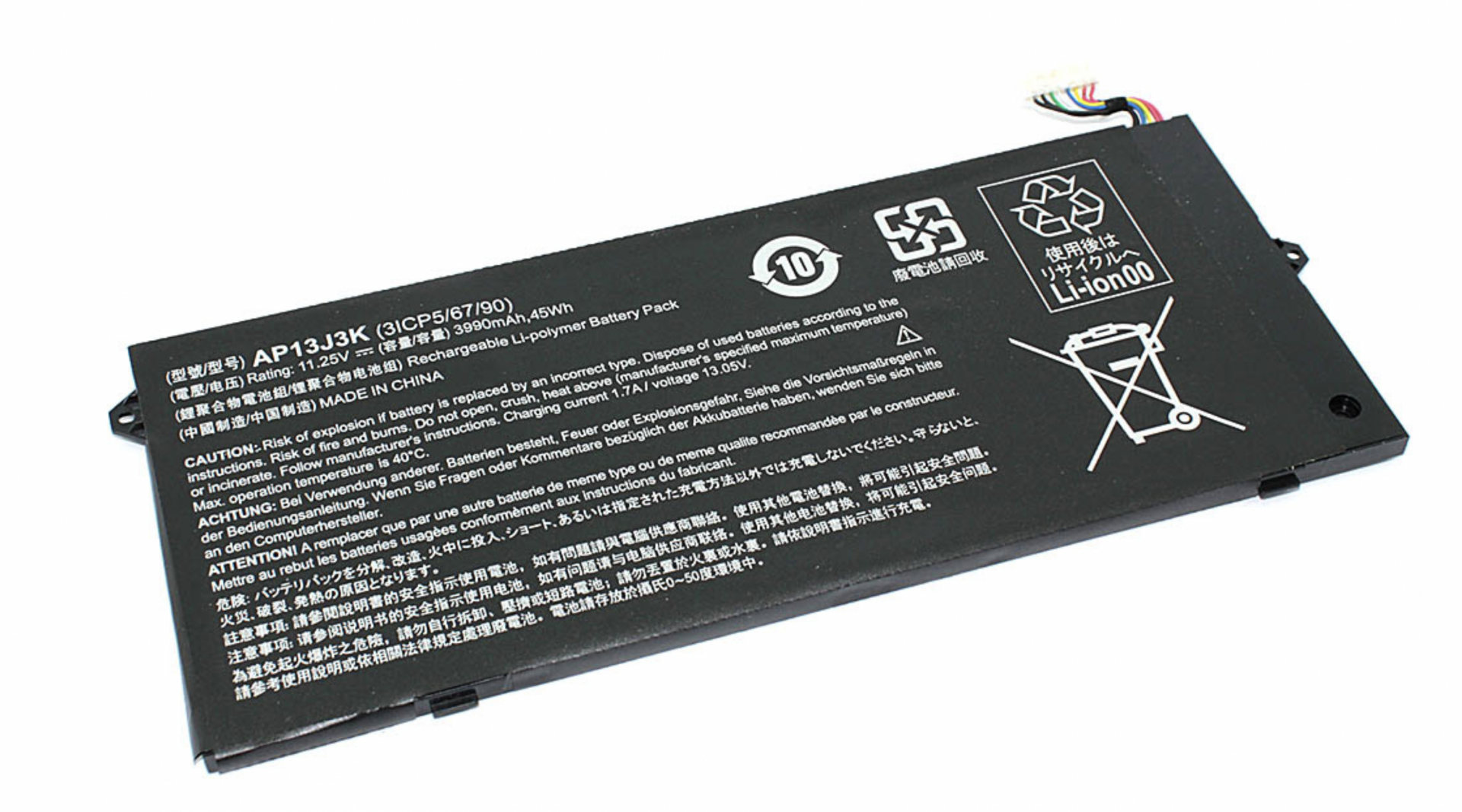 Аккумулятор Acer ﻿Chromebook C720P-2485 11.25V, 3920mAh, Original