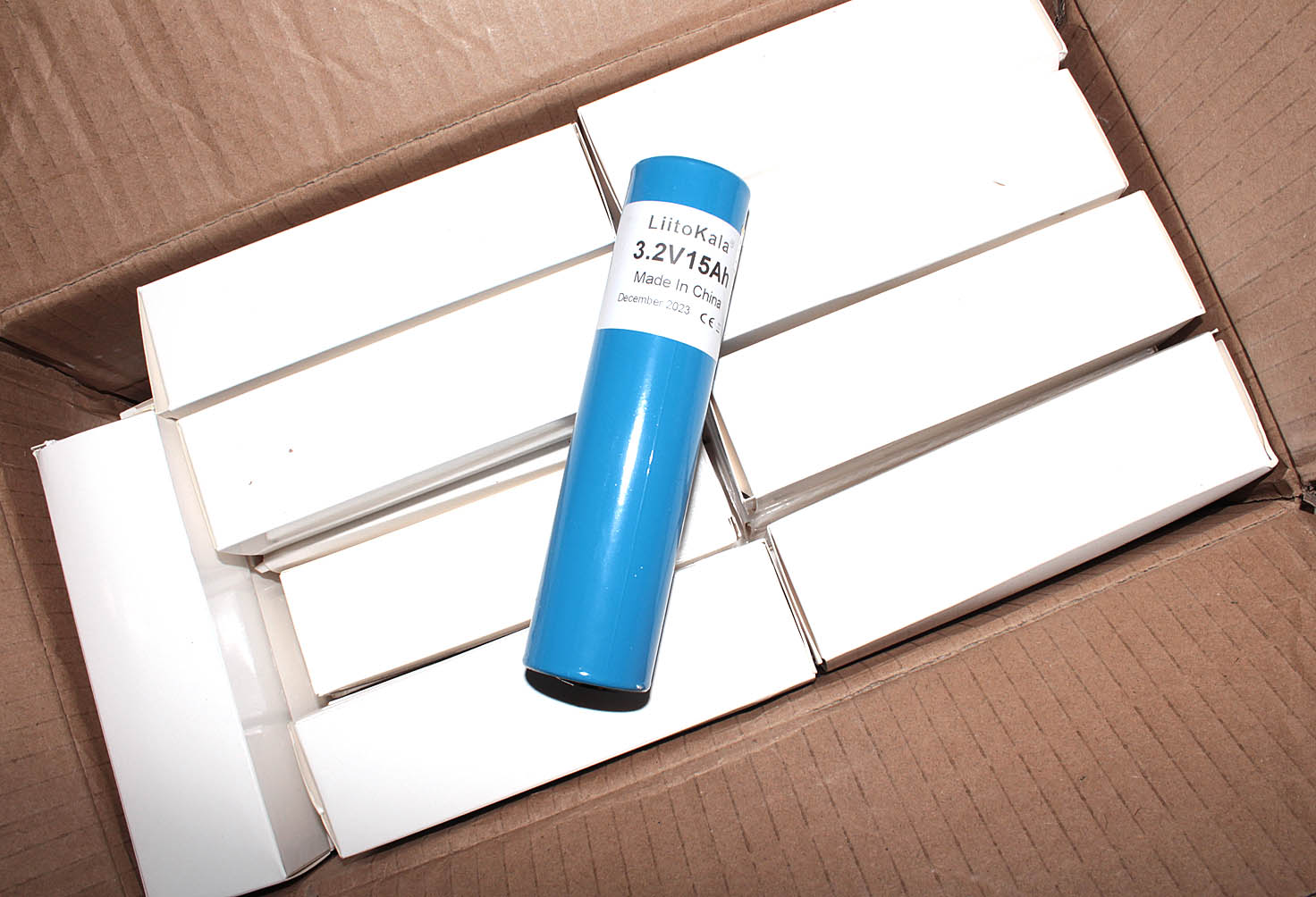 Аккумулятор типа 33140 LiitoKala LiFePO4 3.2V, 15000mAh, упаковка 50 штук