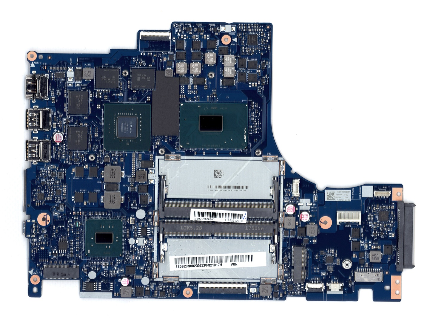Материнская плата для Lenovo Legion Y520-15IKBN WIN I5-7300 G0 2G BL 5B20N00239