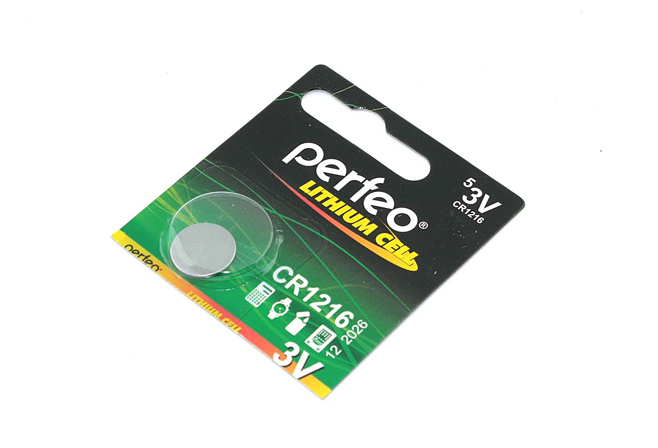 Батарейка Perfeo CR1216