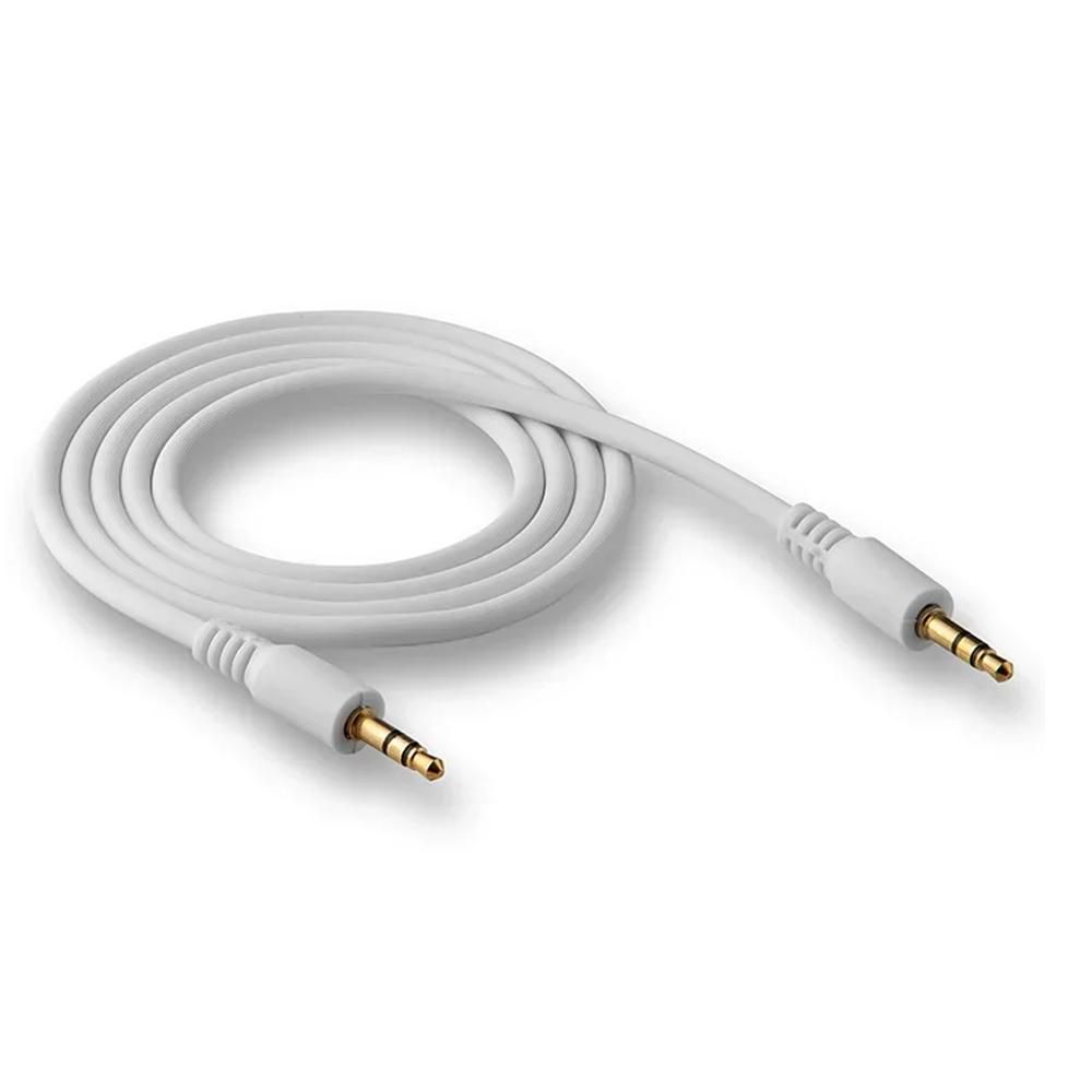 Кабель AUX WALKER WCA-082 белый (1м) /пакет/