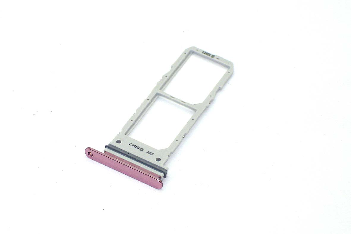 Лоток для SIM-карты Samsung Galaxy Note 10 (N970F) розовый