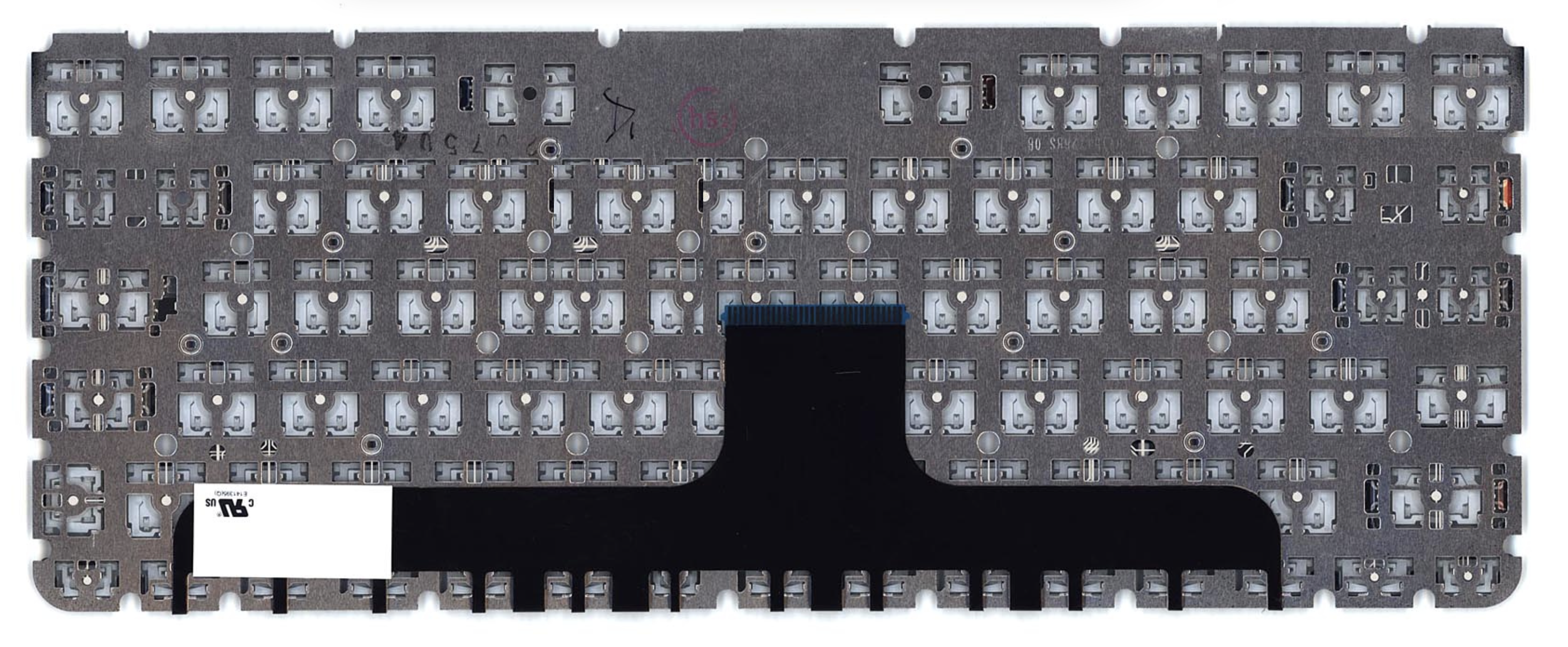 Клавиатура HP Envy 13-D золотистая, с подсветкой, OEM