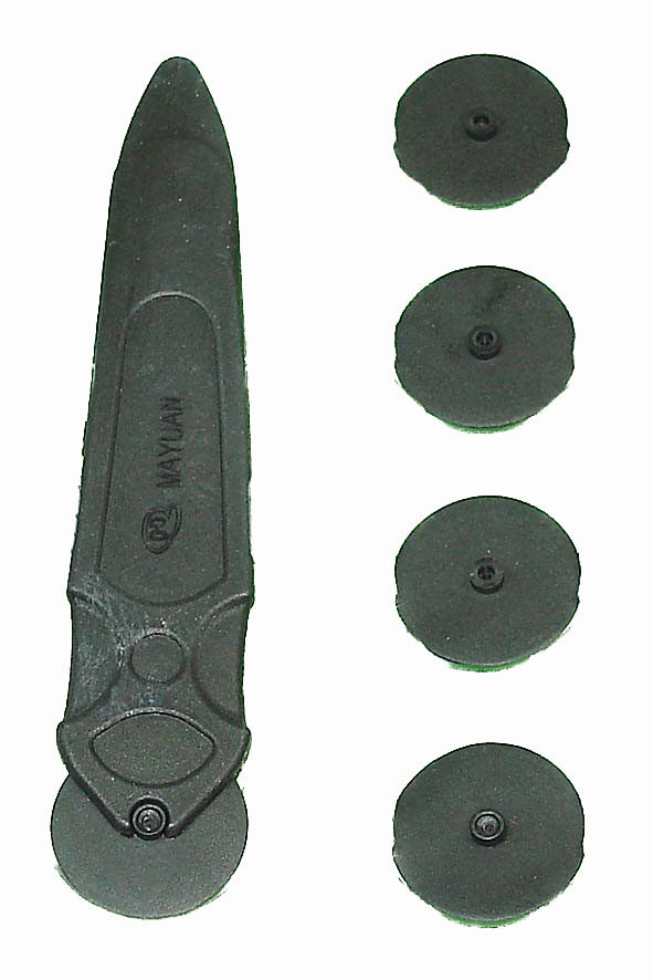 Инструмент для вскрытия телефонов/планшетов MaYuan черный со сменными колёсиками 5шт.