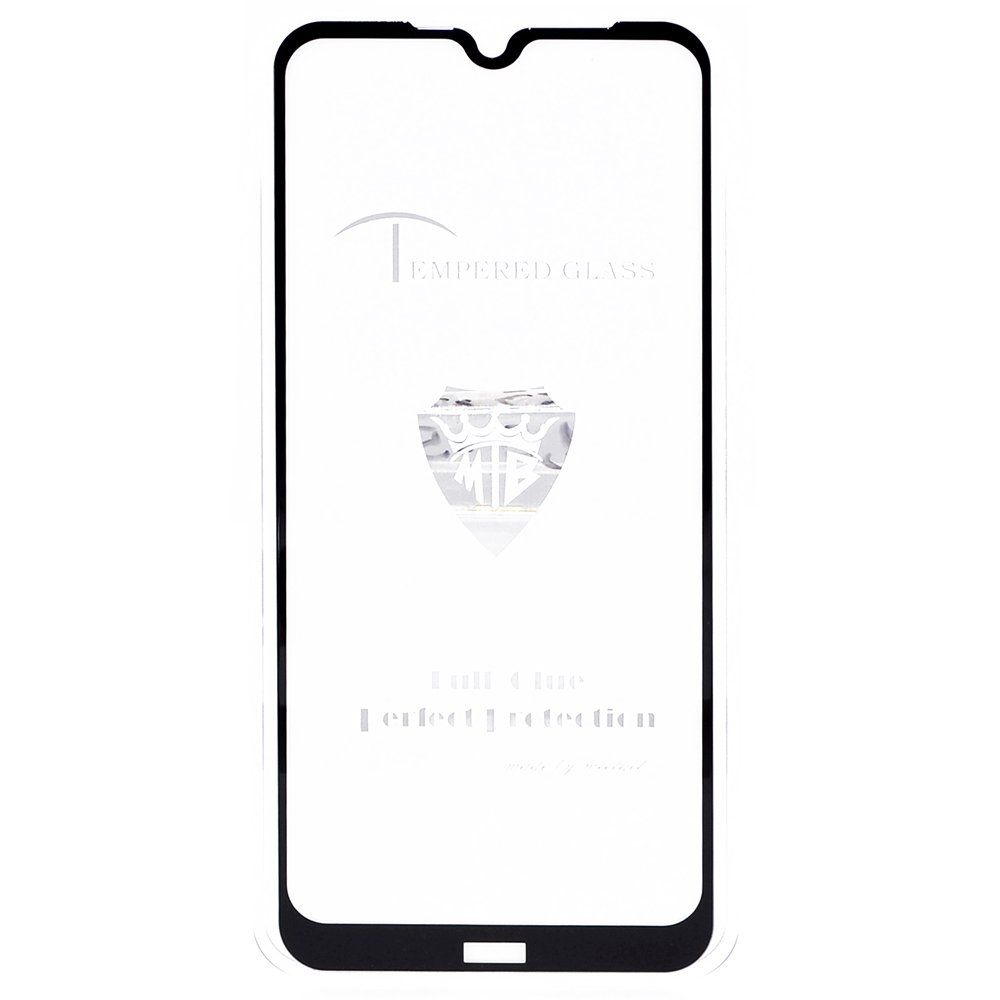 Защитное стекло Xiaomi Redmi Note 8T WALKER 2,5D Full Glue с рамкой черное /в упаковке/
