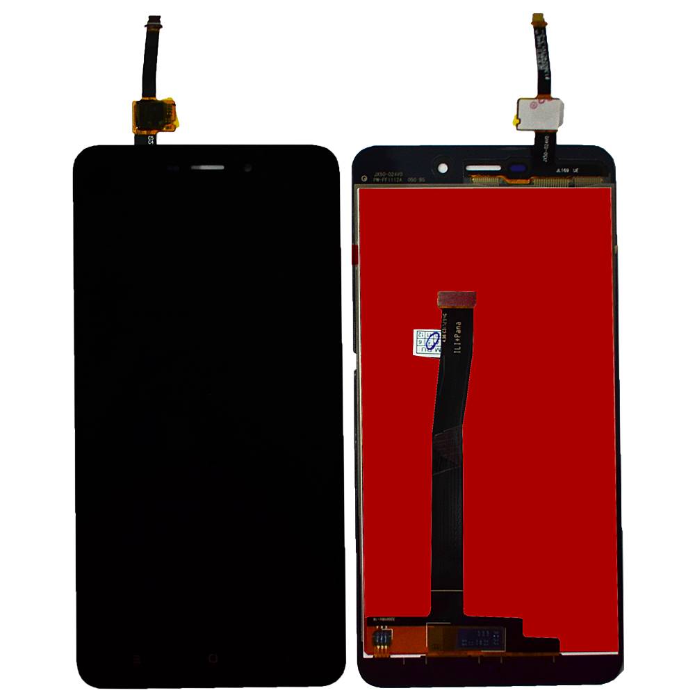 Дисплей Xiaomi Redmi 4A + тачскрин черный (матрица orig)