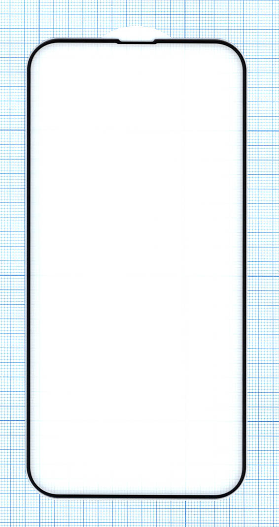 Защитное стекло для Apple iPhone 13 Pro Max черное