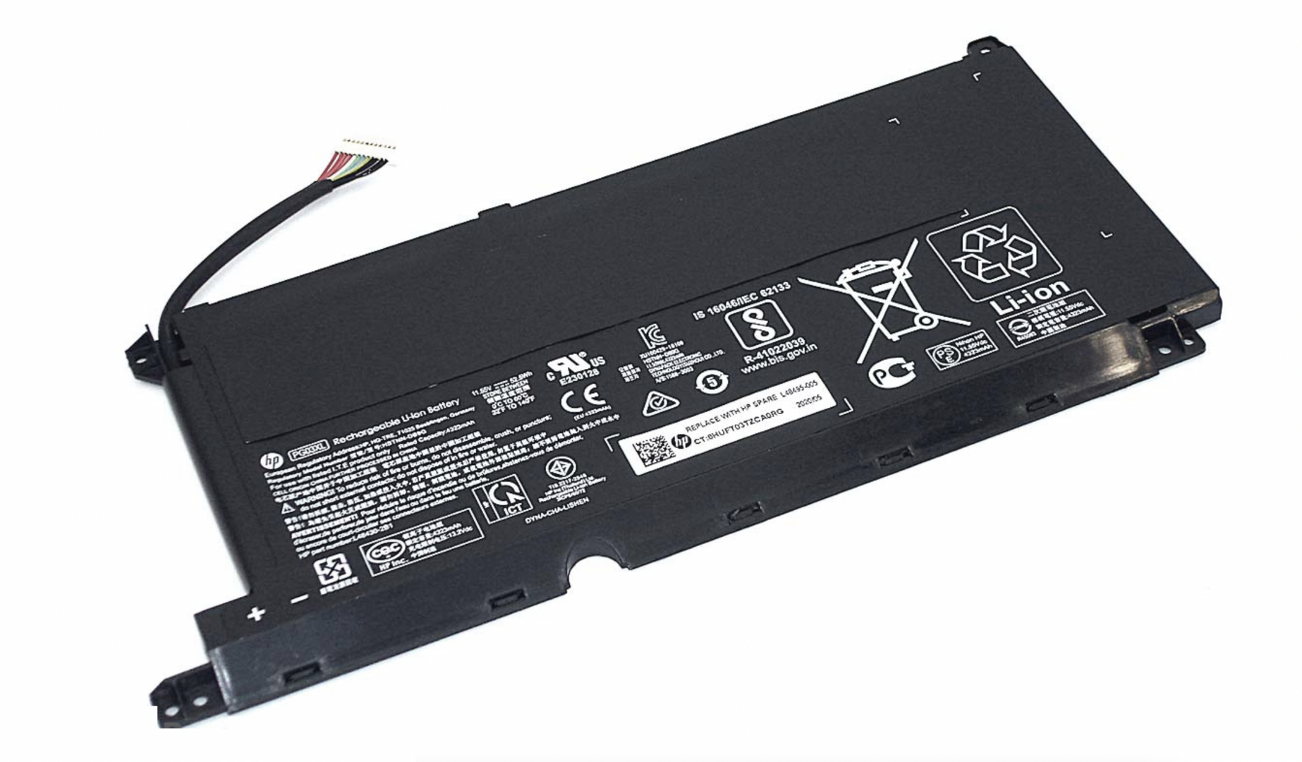 Аккумулятор HP Pavilion Gaming 15-dk 11.55V, 4545mAh, Original