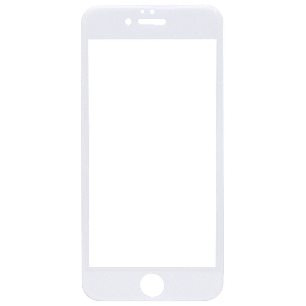 Защитное стекло iPhone 6/6S YOLKKI Master 3D белое /в упаковке/