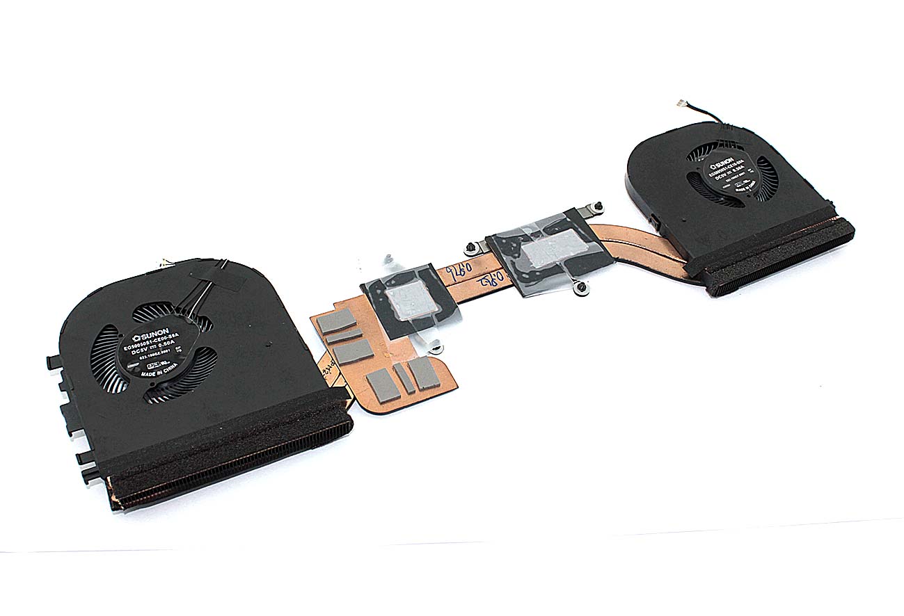 Система охлаждения для ноутбука Lenovo ThinkPad X1 Extreme 2nd Gen