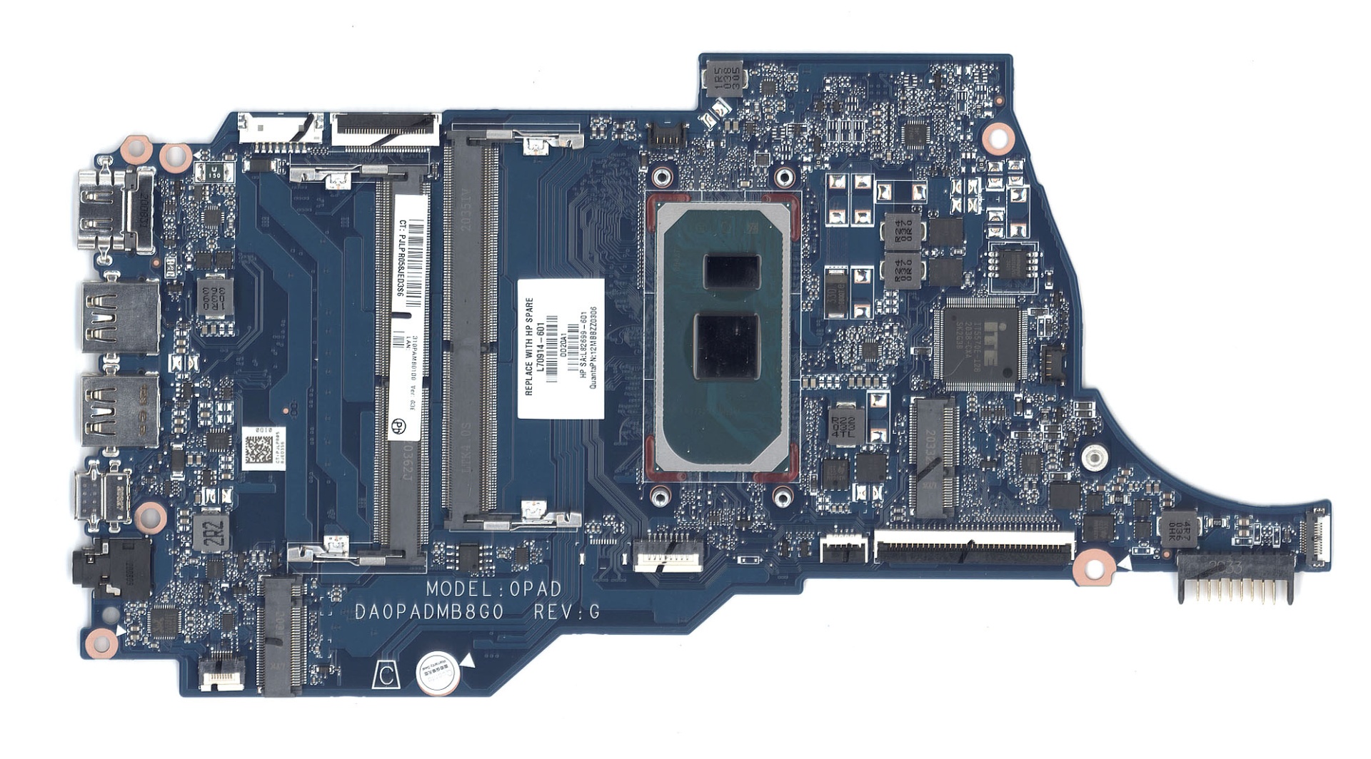 Материнская плата HP 14-DQ 14S-DQ 340S G7 I3-1005G1