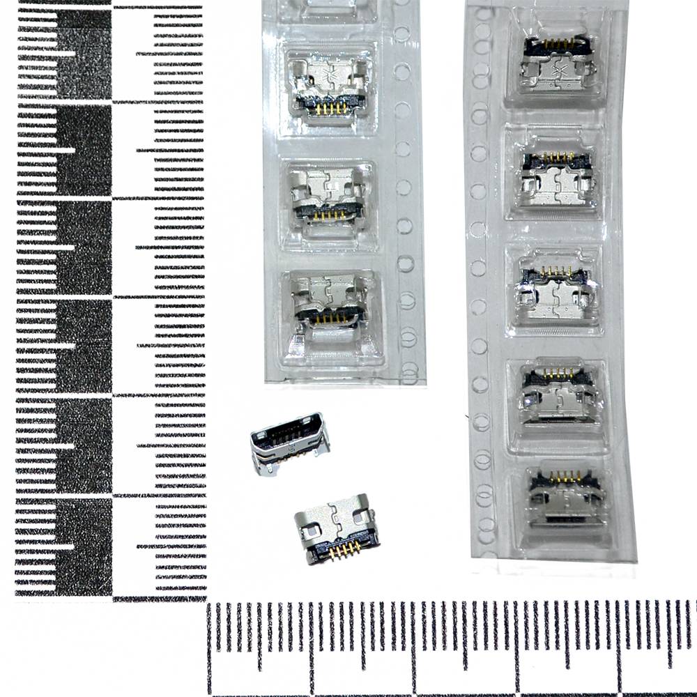 Системный разъем Lenovo A7-30 (A3300) (micro USB) (10шт)