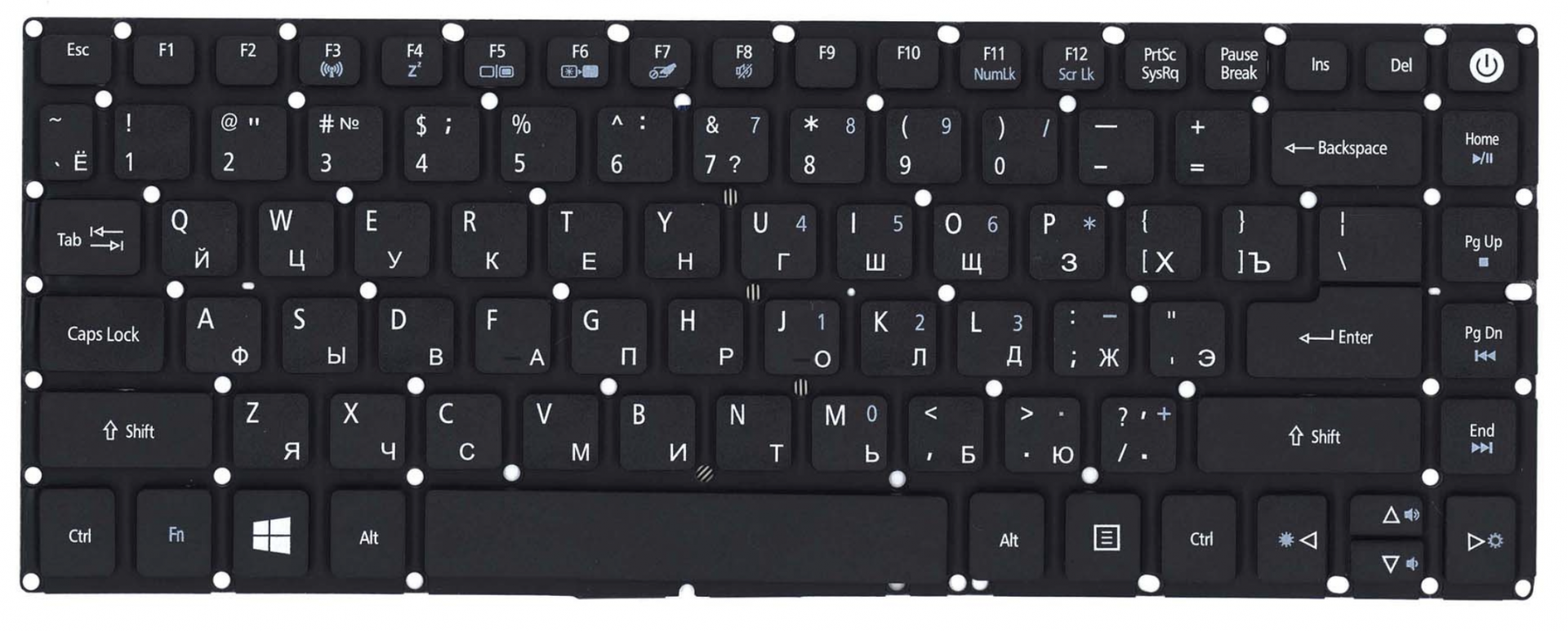 Клавиатура Acer Aspire 1 A114-31 OEM