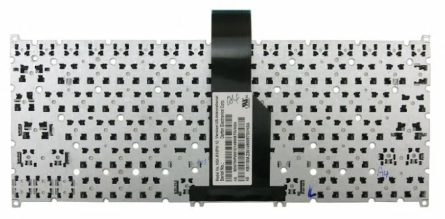 Клавиатура Acer Aspire S3-951 серая, OEM