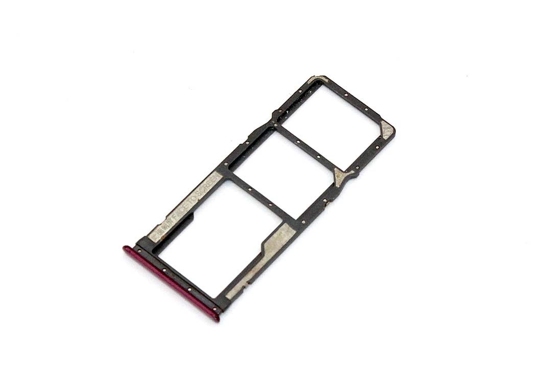 Лоток для SIM-карты Xiaomi Redmi 7 красный