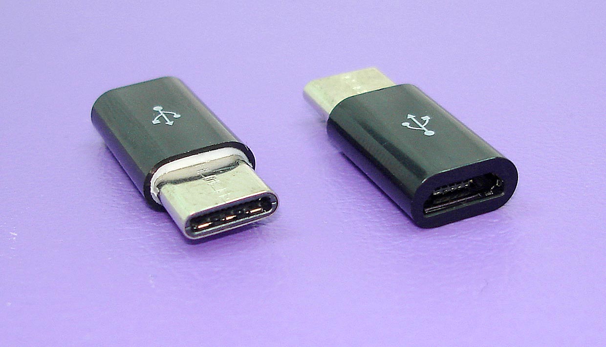 Переходник-адаптер  Micro USB - USB TYPE-C