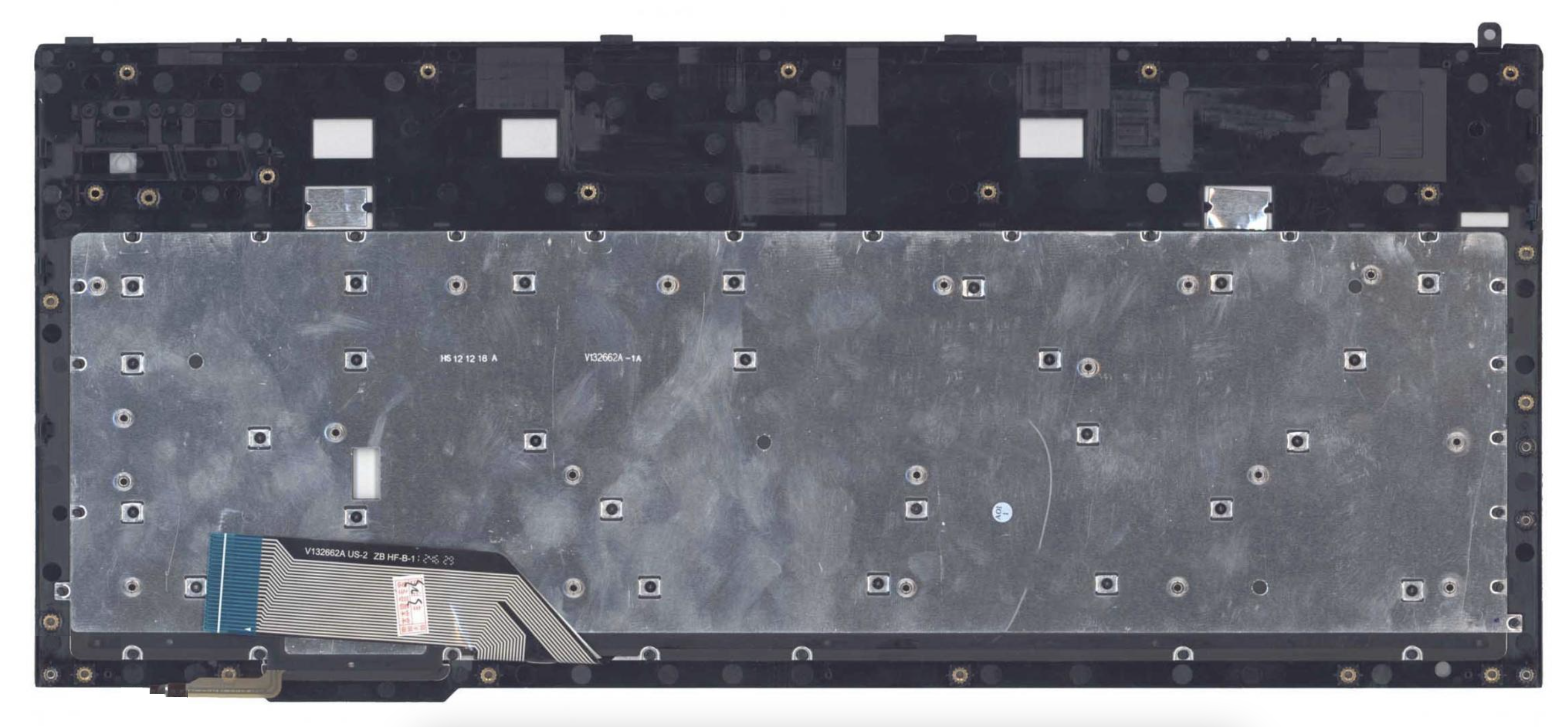 Клавиатура ASUS ROG G55 с рамкой, с подсветкой, OEM