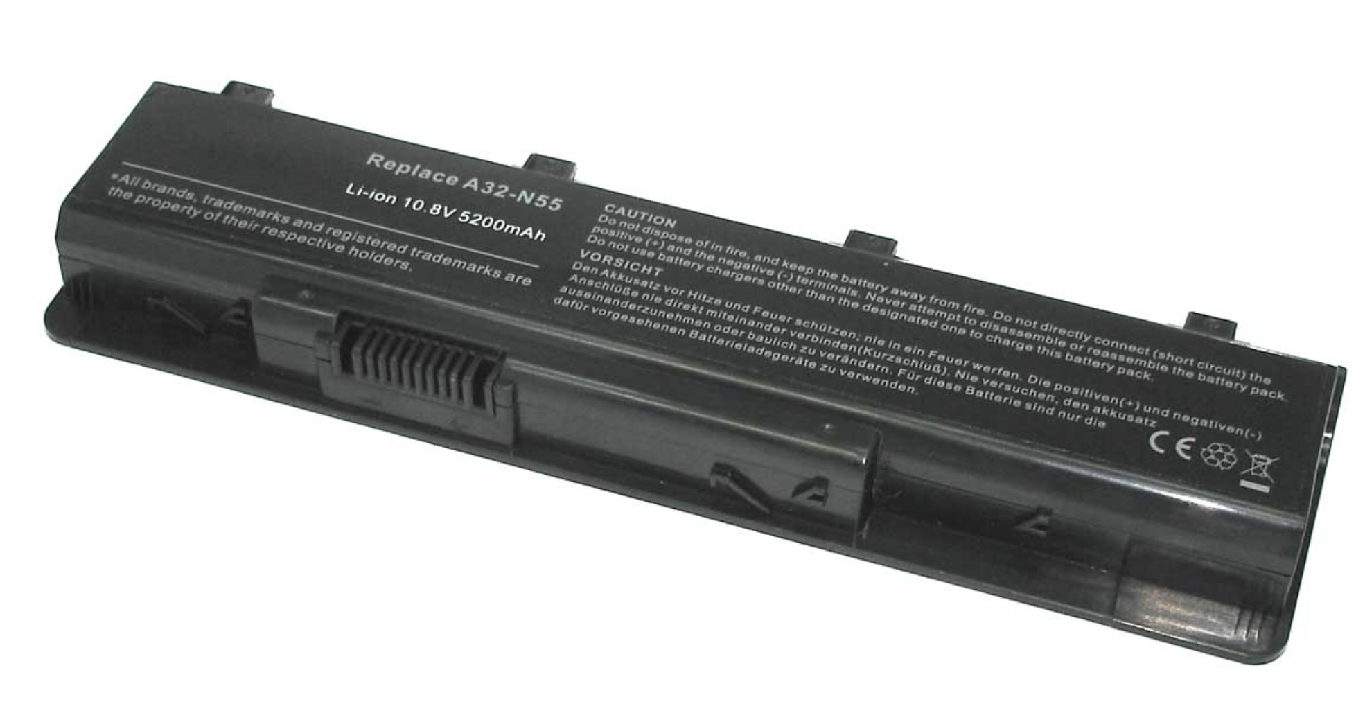 Аккумулятор ASUS N55 10.8V-11.1V, 5200mAh, OEM