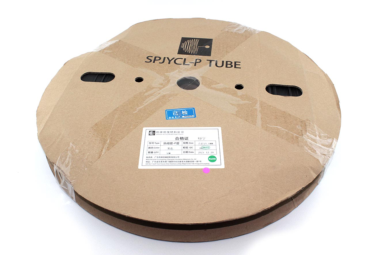 Термоусадка d 25мм длина 50м катушка