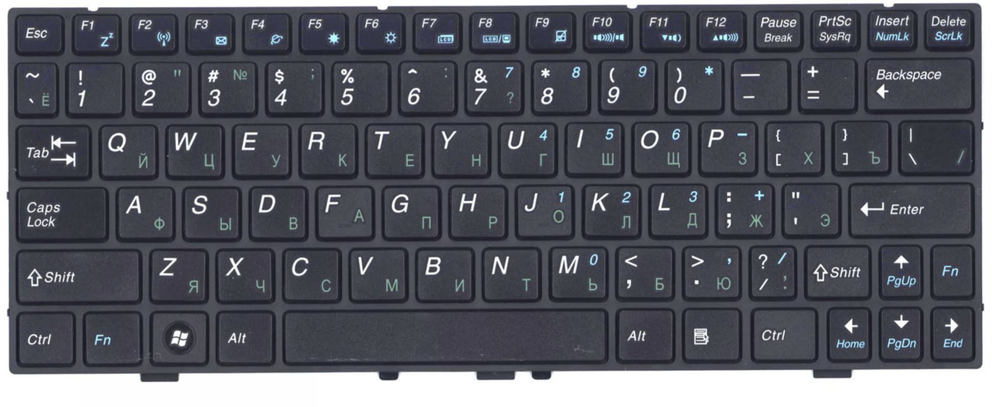 Клавиатура DNS Pegatron H90K OEM